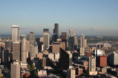 seattle suurlinn ja Mount Rainier