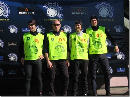 Leivo Sepp, Andres Minn, Pilvi-Heli Vettik, Margus Marrandi Winter Bergson Challenge
