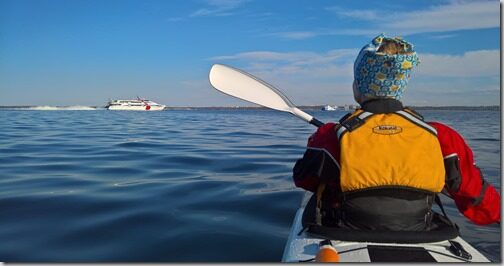 Kajakiga Tallinna lahel
