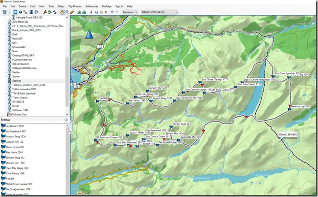 Garmin Basecamp