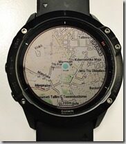 Fenix 6X Pro Solar kaart