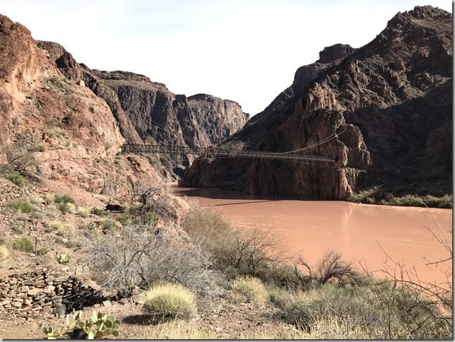 Grand Canyon adventure run Colorado river: Rim to Rim to Rim (R2R2R)