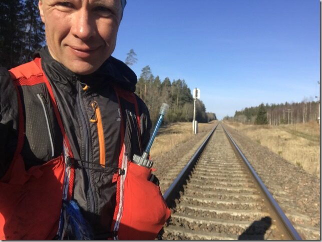 111km sirgjoonejooks l&auml;bi Eestimaa