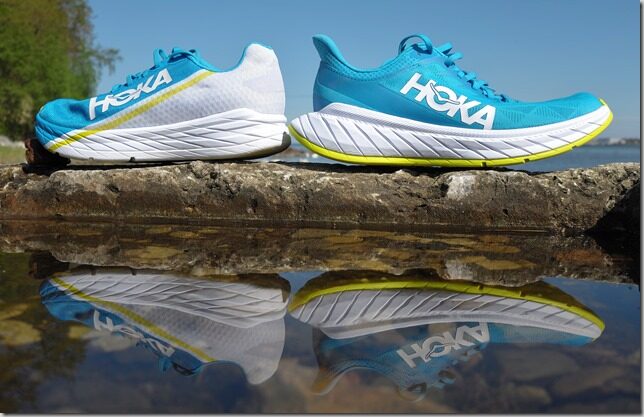 Hoka Rocket X ja Carbon X2