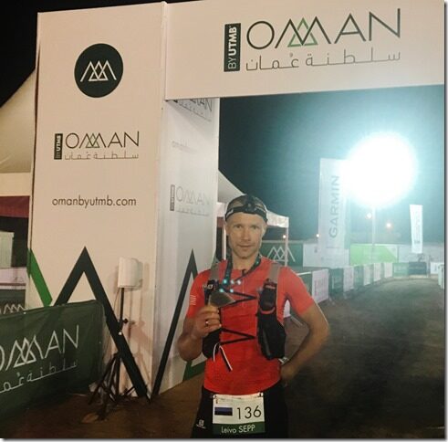 Oman by UTMB 2018 Leivo Sepp finish