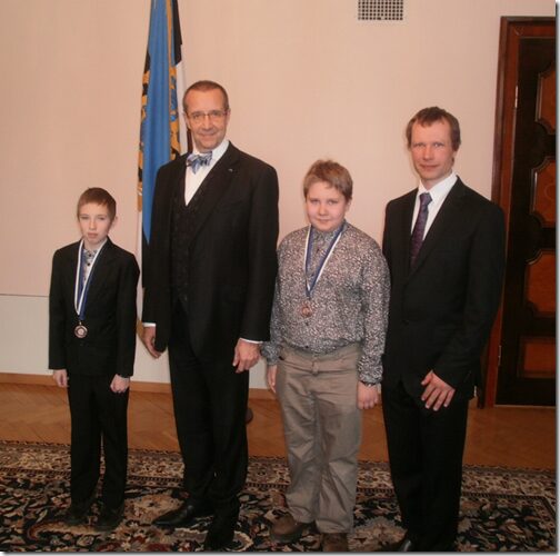 President Toomas-Hendrik Ilves ja robootika