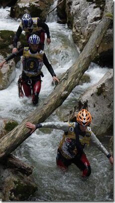 Kanjoneering, Canyoning