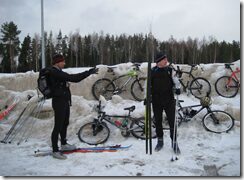 suusa ja ratta vahetusala